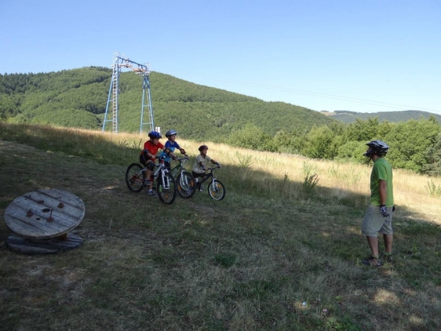  Parcours de descente pour enfants 